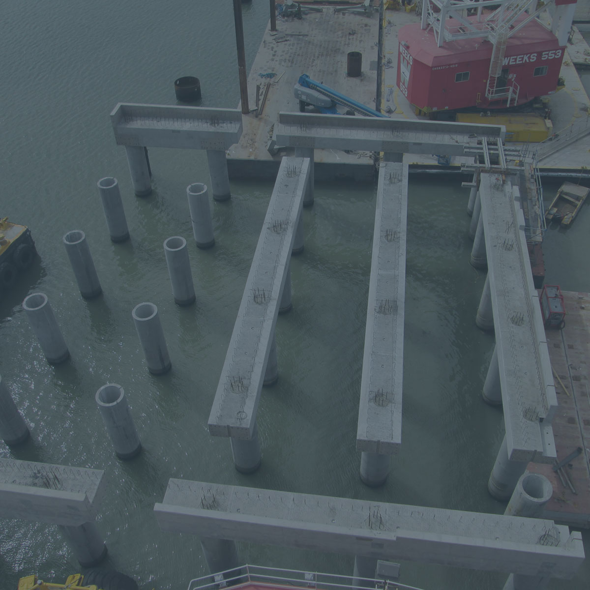 Precast Concrete Dock System