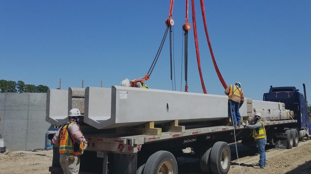 Precast Concrete Integral Sloping Trench - Locke Solutions - Houston, TX
